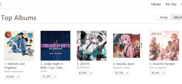 UNDER NIGHT IN-BIRTH II Sys:Celes OST配信開始